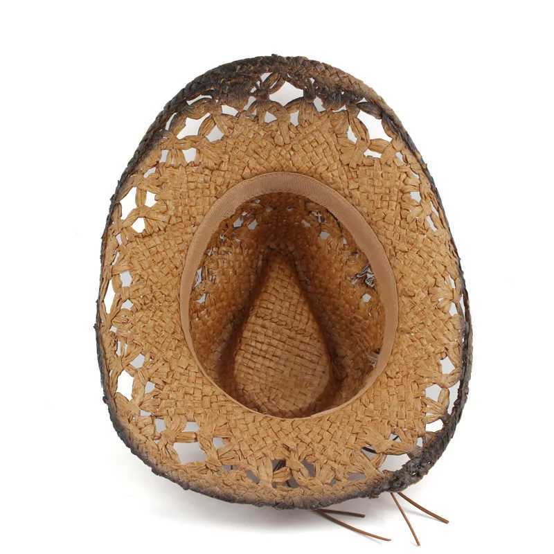 Summer cowboy hats simple Western European and American cowboy hats sun hats sun hats W241225