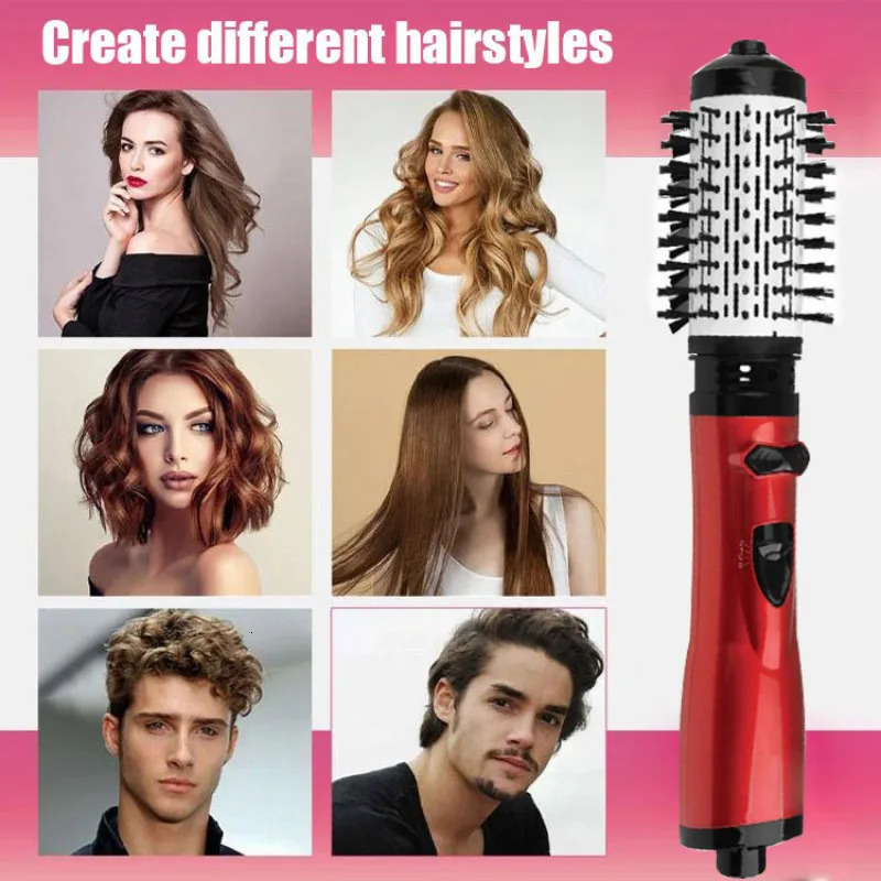 Household Portable Plug-in Automatic Curling Iron Straight Hair Comb Three in One Multifunctional AIR Comb 241225