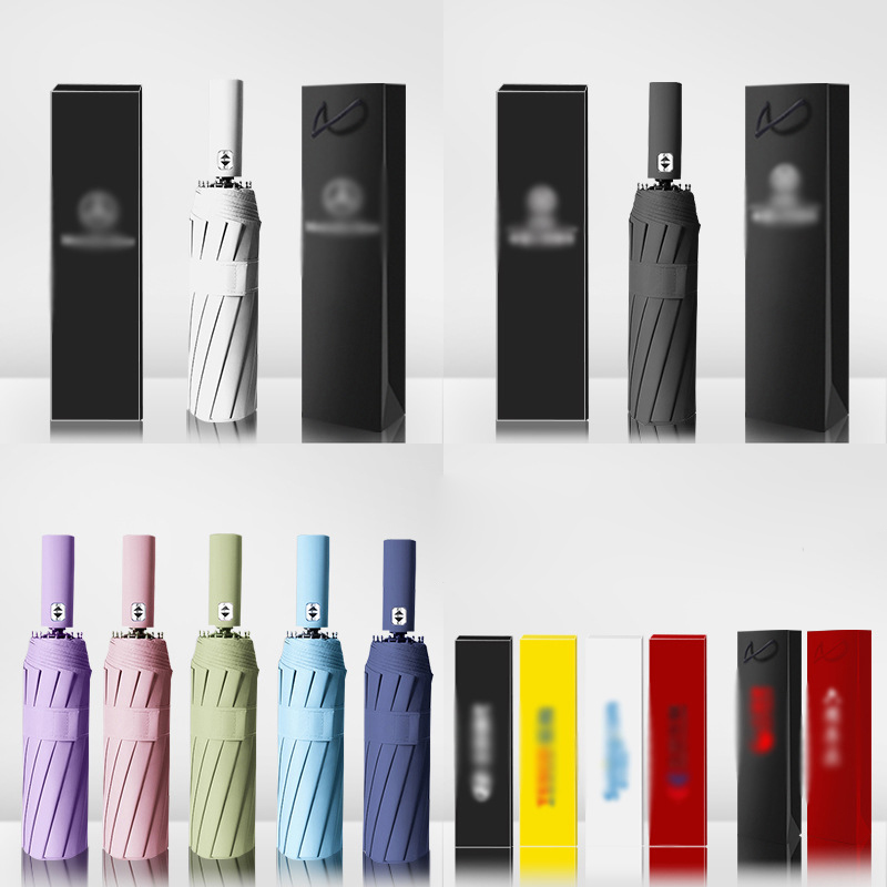 Sturdy Large Automatic Foldable Umbrellas Perfectly Designed for Rainy Days and Windy Outdoors