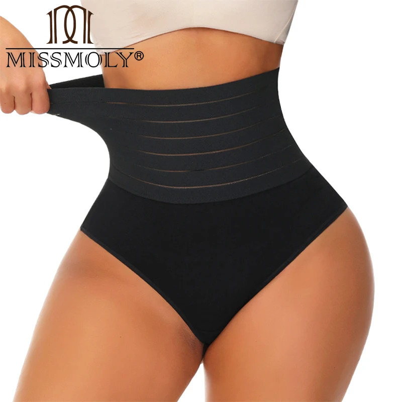 MISSMOLY Womens High Waist Body Shaper Control Panties Tummy Control Flat Belly Butt Lifter Shapewear Briefs Slimming Underwear 241225