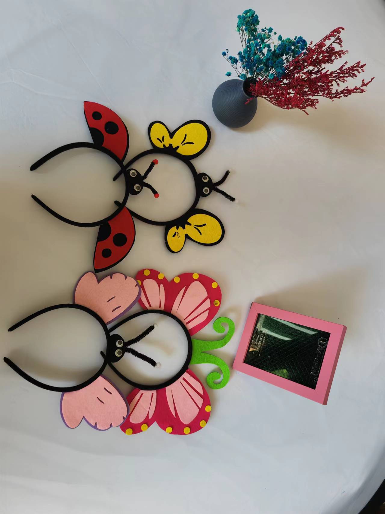 New Cute Animal Bee Headband Super Cute Butterfly Headband Children's Kindergarten Children's Day Performance Prop Hair Accessories