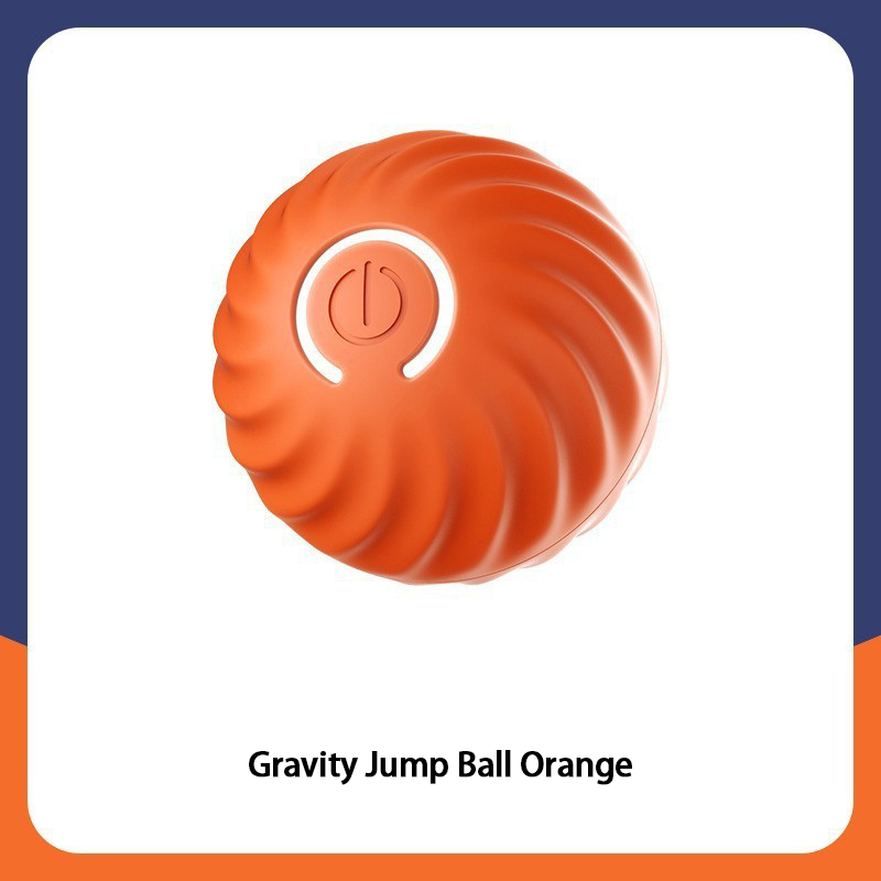 Gravitational jumping ball dog toys chewing ball automatic teasing dog artifacts self-excitement boredom pet electric cat toys