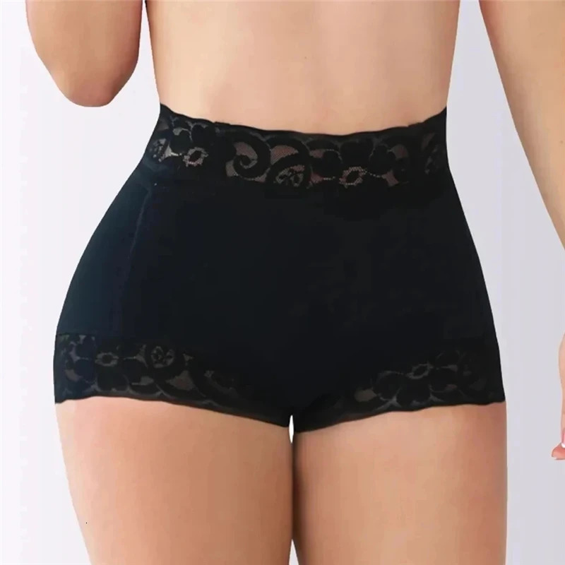 High Waist Butt Lifter Shorts Natural Lift Shapewear Women Body Shaper High Quality Fajas Colombiana Girdles 241225