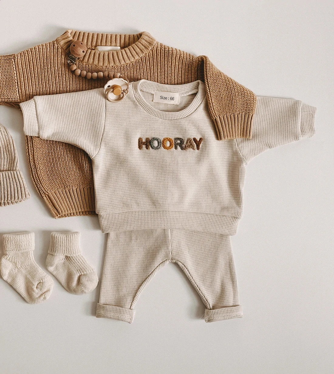 Fashion Kids Clothes Set Toddler Baby Boy Girl Pattern Casual Tops Child Loose Trousers 2pcs ner Clothing Outfit 241225
