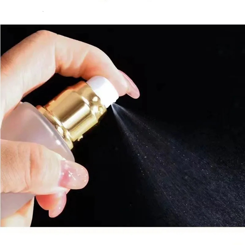 10pcs/pack 20ml-120ml Spray Bottle Beauty Empty Frosted Glass Bottles Mist Spray Container Lotion Refillable Travel Bottle 241225