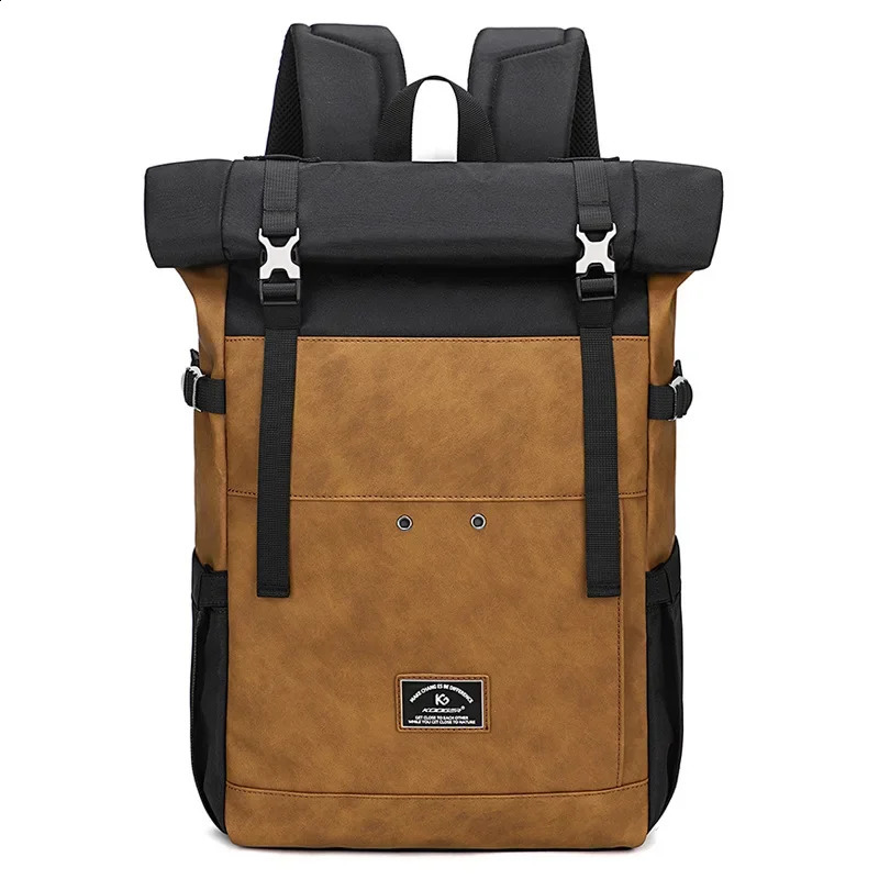 Large Capacity Rucksack Travel Bag Laptop Backpack men Back Pack Luggage Shoulder Bags Roll Cover Men Mochila Bagpack 241226