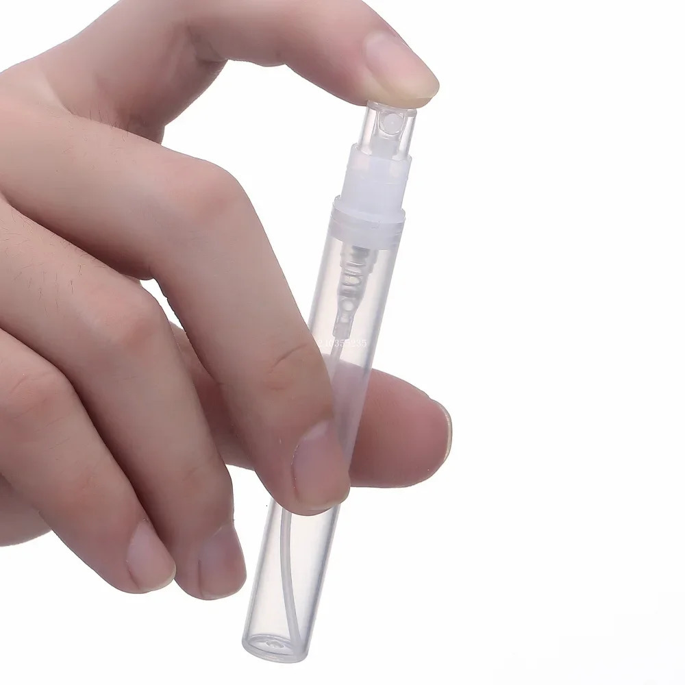 60/120 Pcs 2ml/3ml/5ml Plastic Spray Bottle Cosmetic Atomizer Perfume Bottle Atomization Vaporization Spray Liquid Container 241225