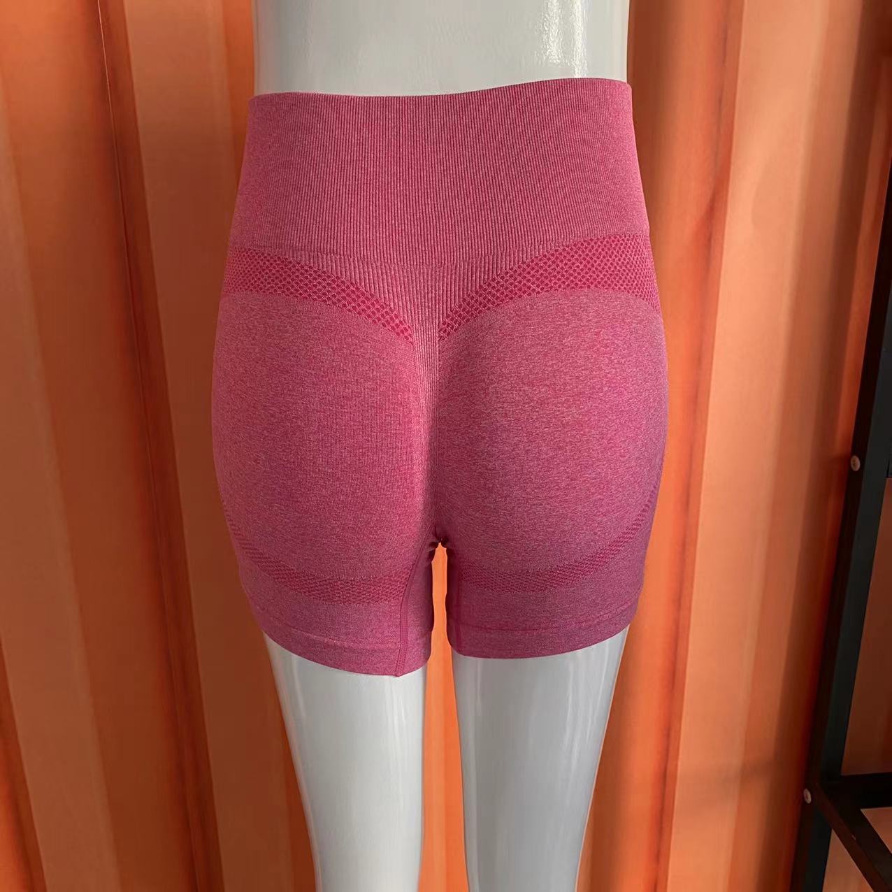 Women's yoga pants straight leg tight pants sports suit peach hip pants fitness suit girls' running gym slim fit not awkward jumping tight s