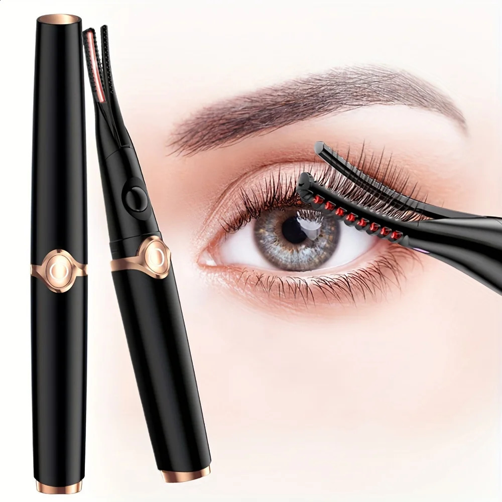 Electric USB Eyelash Curler Electric Heated Eyelash Curler Eyelash Curling Quick Heating Professional Electric Eyelashes Clip 241226