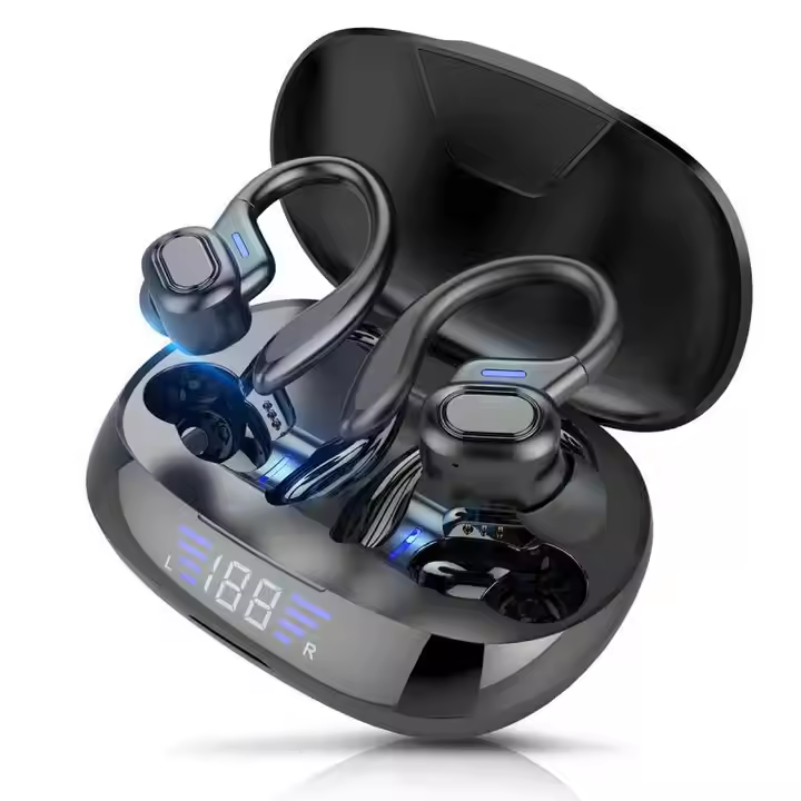 Hot Selling Wireless bluetooth TWS Headphones Audio Touch Noise Cancelling Sports Waterproof Earbuds