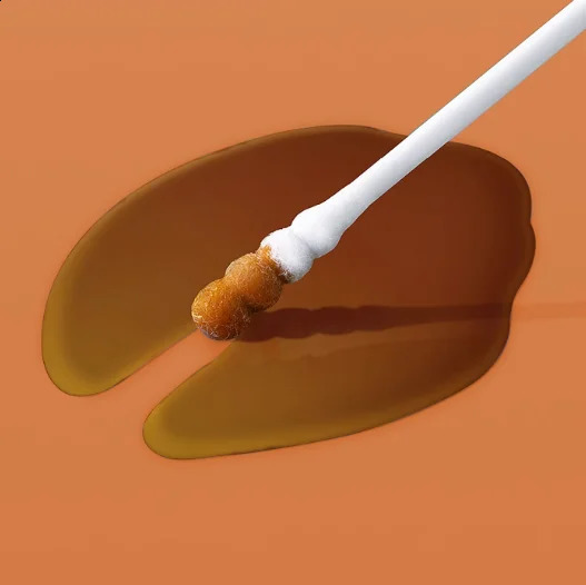 Hynaut mini screw degreasing cotton gauze swabs for baby kid iodophor skin disinfection 241226