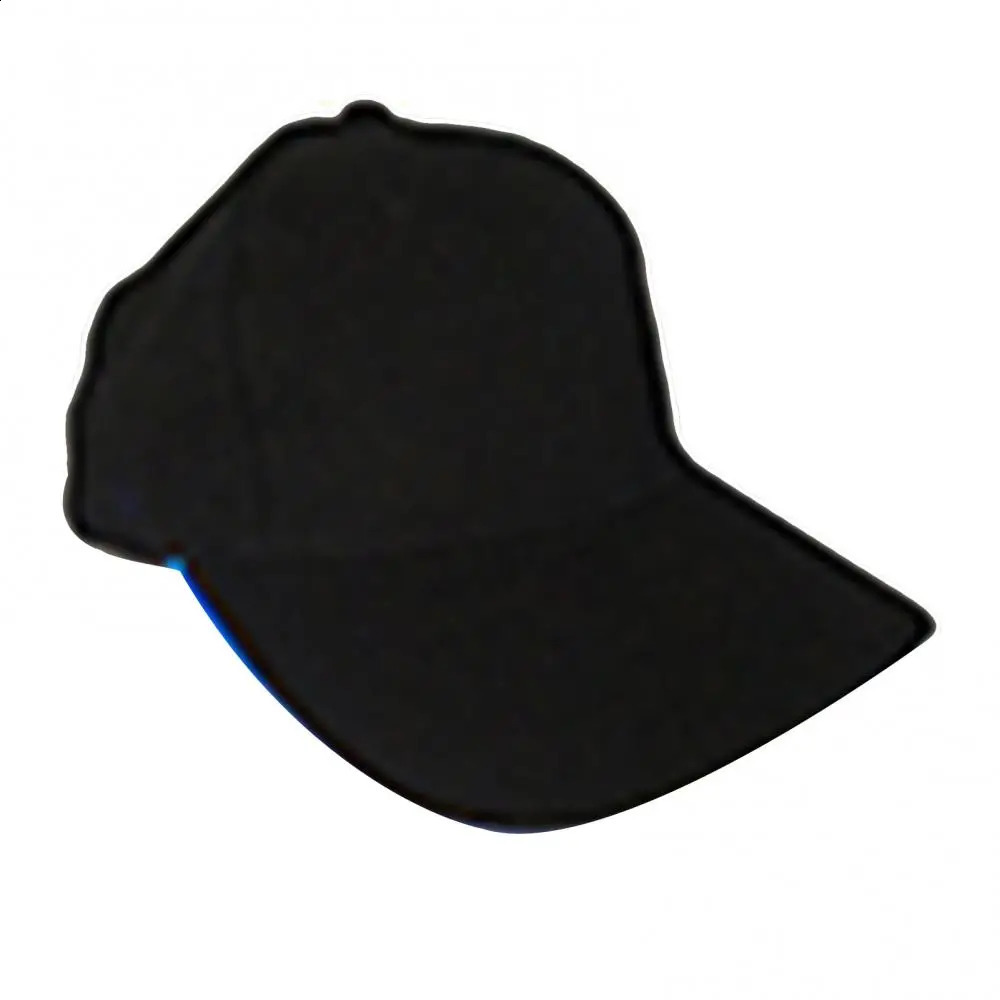 Peaked Cap Fashion Hat Unisex Solid Color LED Luminous Baseball Christmas Party Peaked Cap 241226