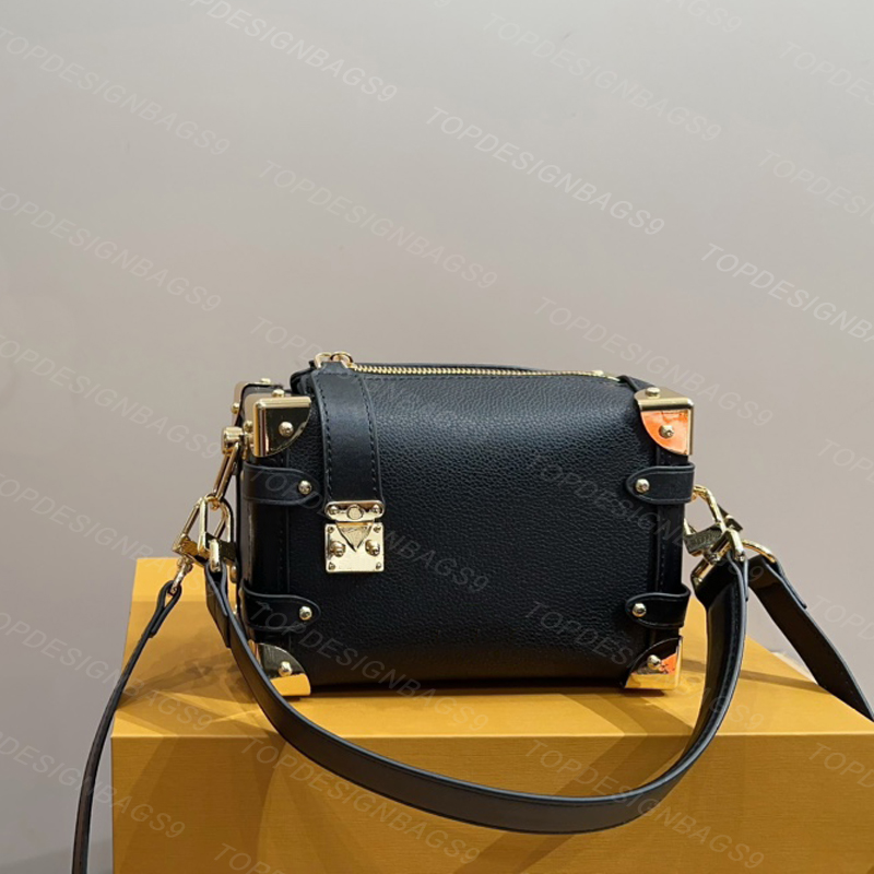 Soft Trunk Designer Box Bags For Women Luxury Handle Bags Vintage Fashion Cross Body Shoulder Bags Outdoor Crossbody Bags