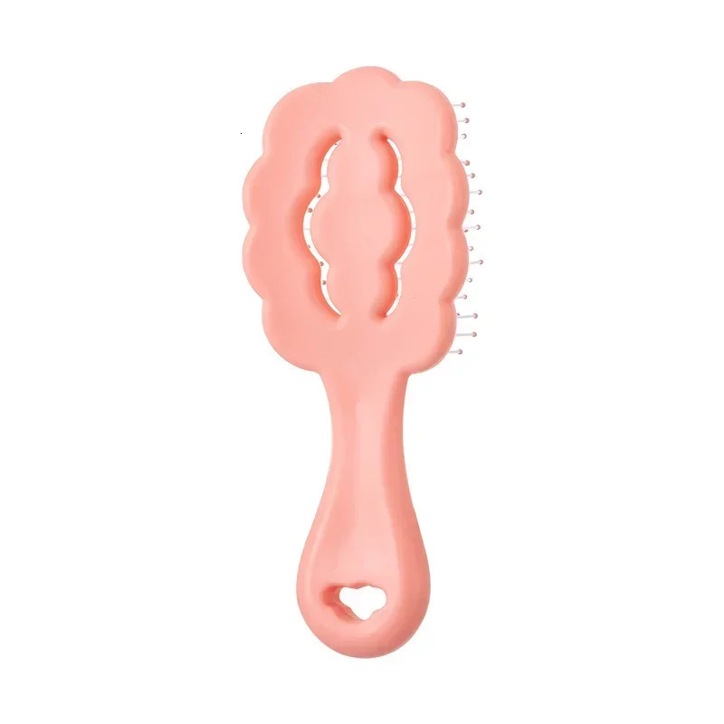 Cloudy Rib Comb for Women Girls Fluffy Hair Brush Salon Hairdressing Comb Head Massage Hair Comb Barber Hair Styling Hair Comb 241225