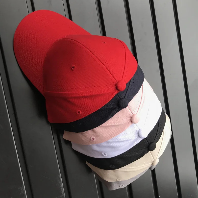 MYZOPER Solid Color Unisex Cotton Breathable Baseball Cap Adjustable Spring Autumn Simple Adult Cap Hip Hop Hat 241226