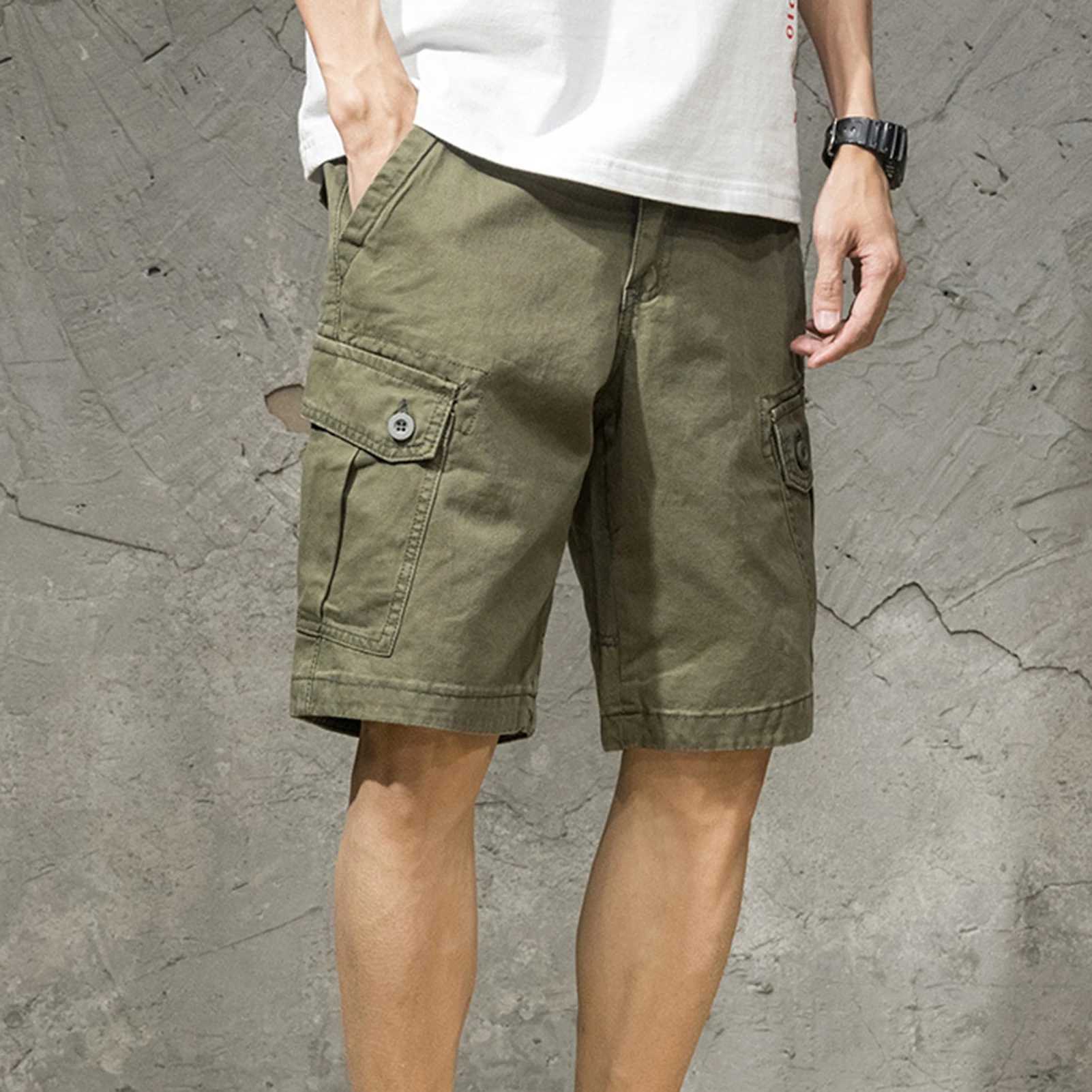 2022 New Mens Cotton Linen Shorts Mens Summer Breathable Solid Color Linen Trouser Fitness Street Wear S-3XL W241226