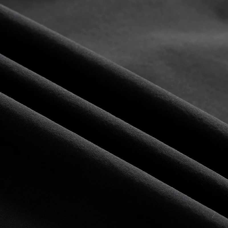 For 2024 Summer High Quality Breathe Shorts Men Casual Elastic Waist Men Quick Dry Fitness Jogging Beach Black Fahion ShortsXJ241226
