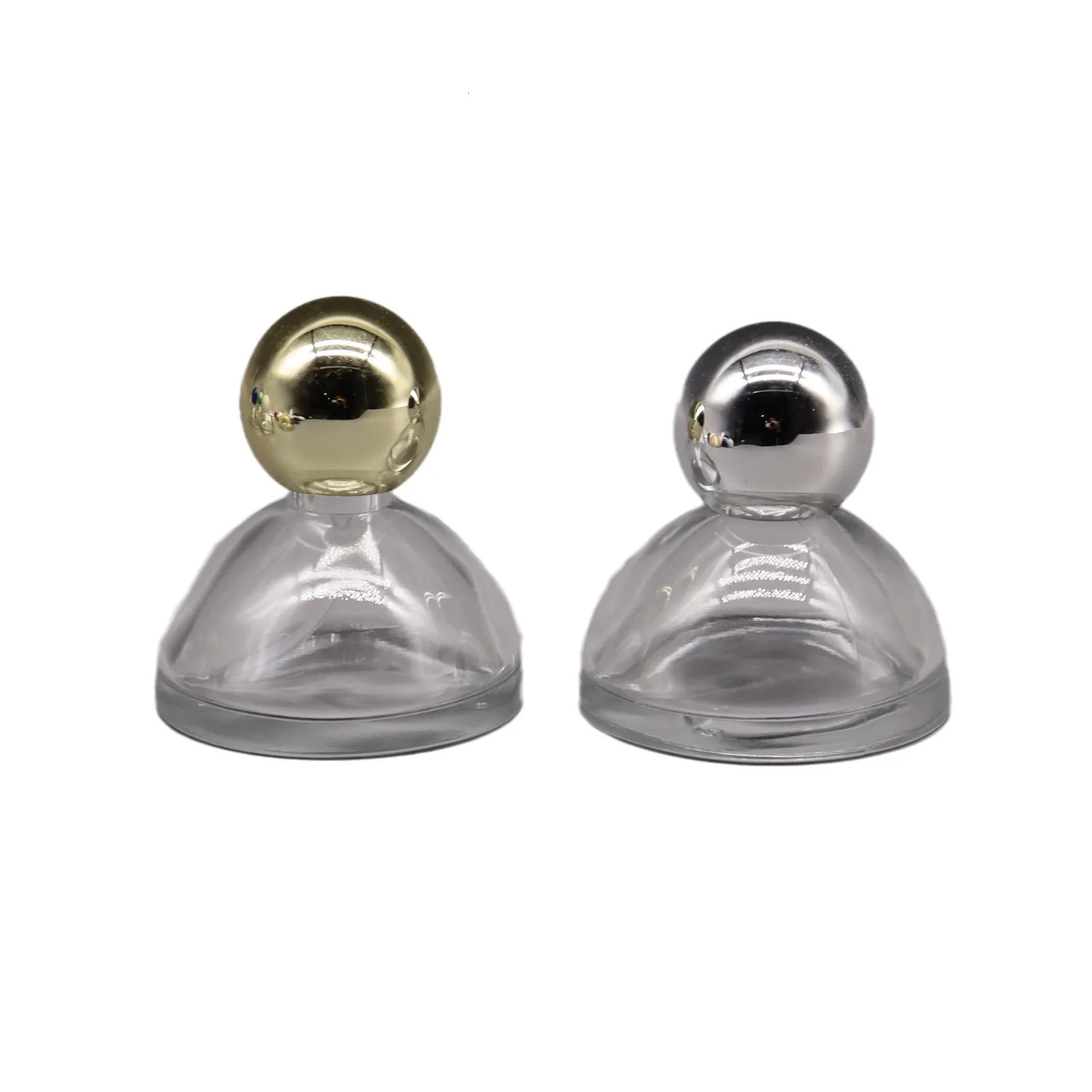30ML Tapered Premium Perfume Bottle Snap Bottle Portable Perfume Dispenser Bottle Coloured Ball Cap Glass Spray Bottles 241225
