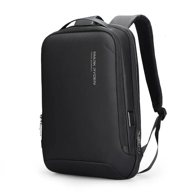 MARK RYDEN Slim Laptop Backpack for Men Business Minimalist Backpack YKK Zipper Scratch Resistant With USB 241225