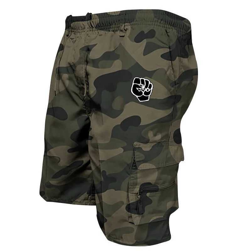 Summer Mens Cargo Shorts Bermuda Cotton High Quality Hot Sale Army Military Multi-pocket Casual Males Outdoor Short Pants W241226