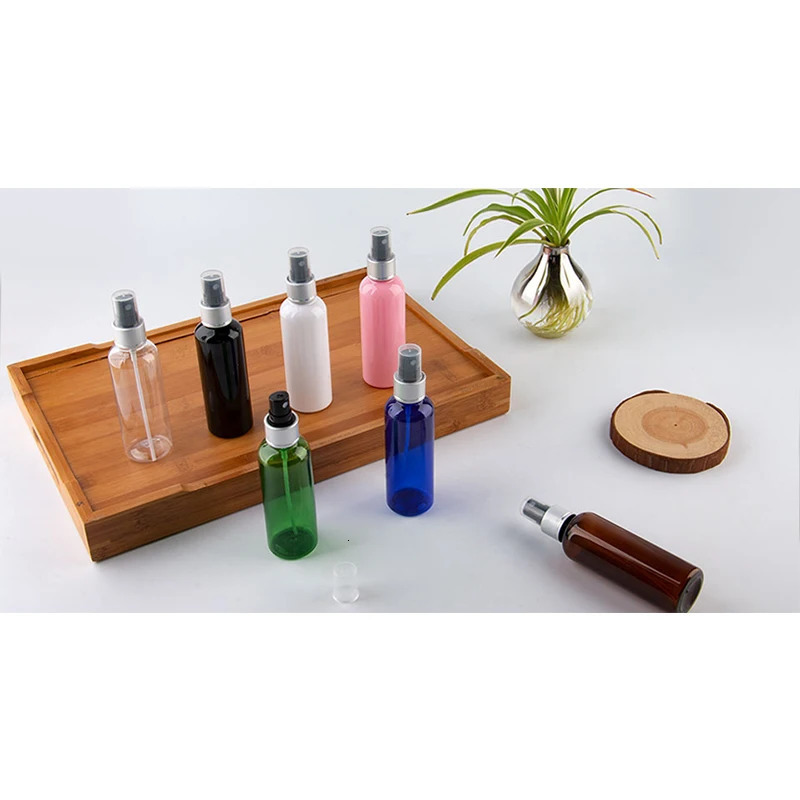 30ml 50ml 60ml 100ml 120ml X 24pc Empty Fine Spray Pump Bottle Deodorant Spray Plastic Container Small Travel Spray Bottles 241225