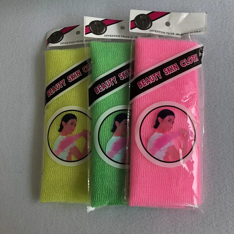 Japanese Skin Exfoliating Cloth Body Wash Towel Nylon Bath Towel Skin Polishing Towel Beauty Skin 10Pcs 241226