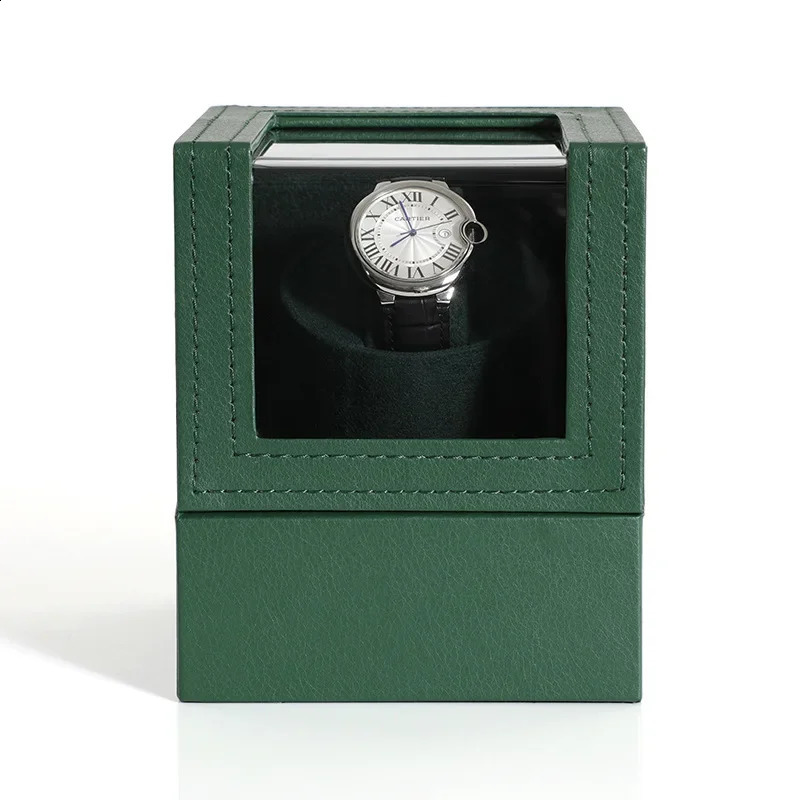 Mechanical Watch Electric Tachometer Automatic Motor Box Watch Packaging Gift Box Shaker Customize on Side of Winder 241226