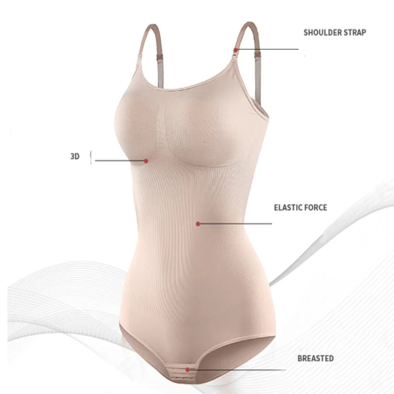 Bodysuit Shapewear Women Shapewear Tummy Shaper Hip Lifter Corset Thigh Slimmer Waist Trainer Reductive Slimming 241225