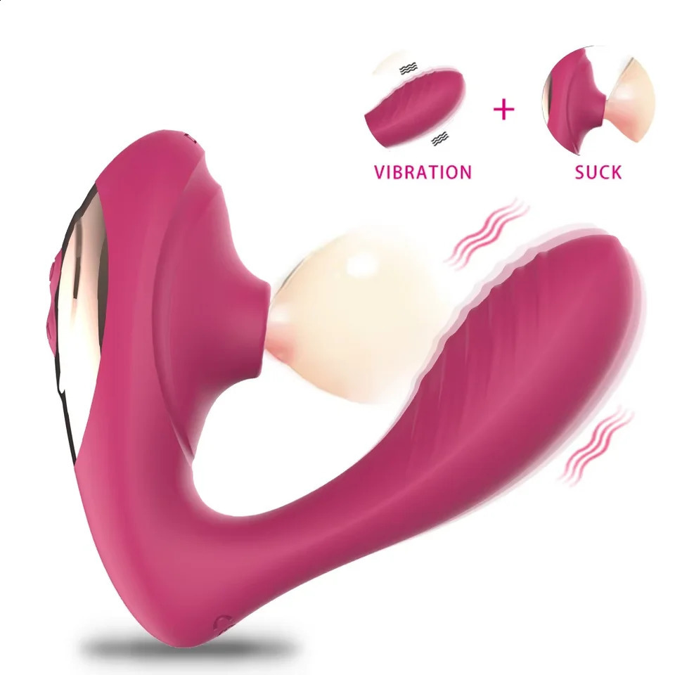 Silicone Vagina Sucking Vibrators 10 Speed Vibrating Oral Sex Clit Sucker Clitoris Stimulator Toys for Woman Masturbation w241226