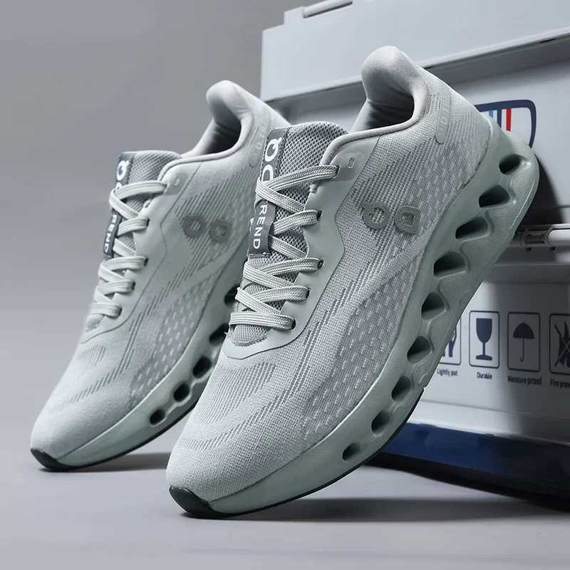 High Quality Mens running shoes womens shock-absorbing lightweight sports shoes professional running shoes shock-absorbing skipping rope T241226