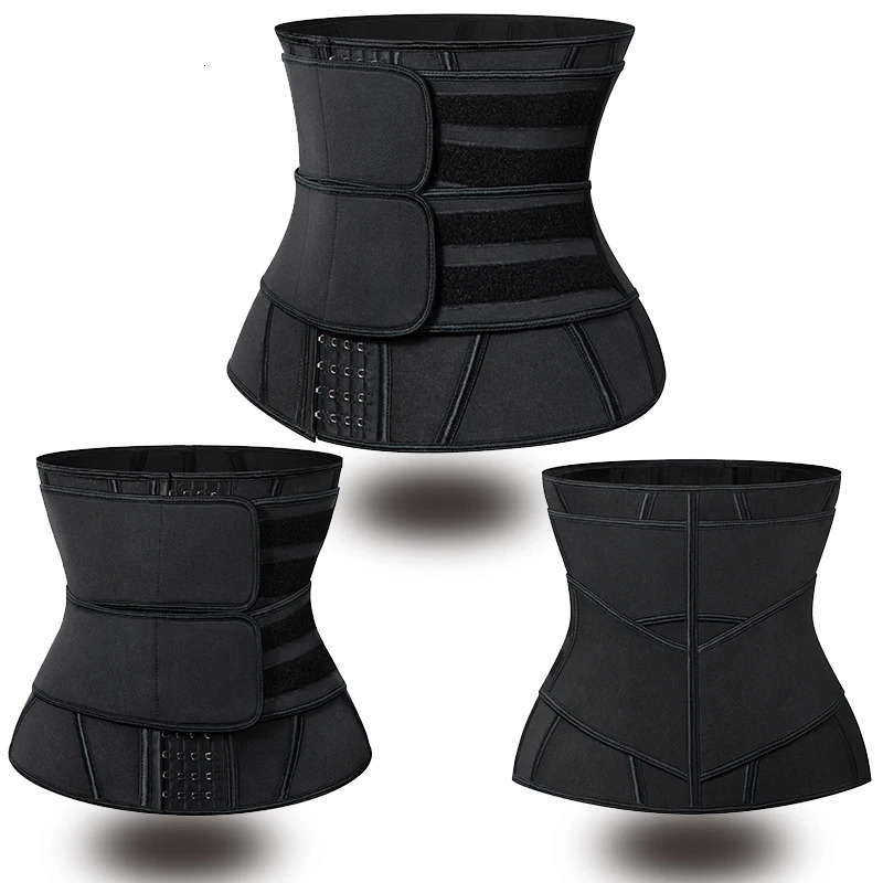 Mens Neoprene Abs Wiast Shaper Sauna Sweat Band Belly Slimming Belt Active Waist Trainer Trimmer with Adjustable Strap 241225