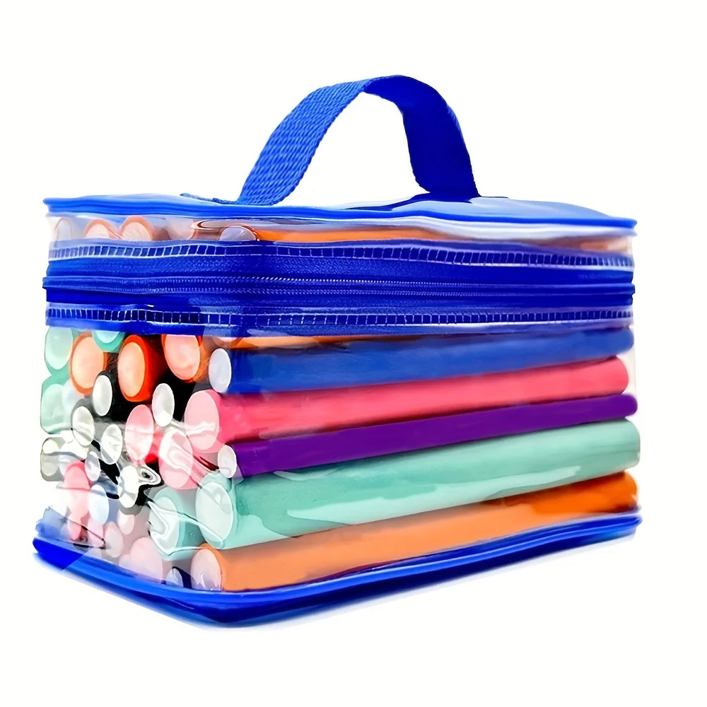 42 Pcs/Lot Heatless Curling Rod Soft Sponge Hair Curler Roller Foam Bendy Twist Curls Tool DIY HairStyling Hairdressing Tools 241225