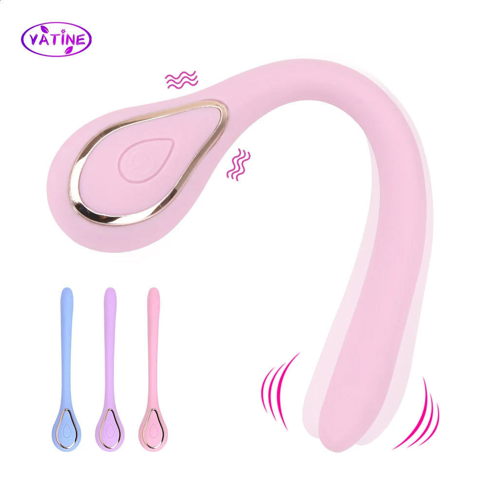 13cm Sexy Stick Vibrators For Women Nipple Clitoris Stimulator Vaginal Anal Plug Slim Dildo Female Masturbator Erotic Sex Toys 241226