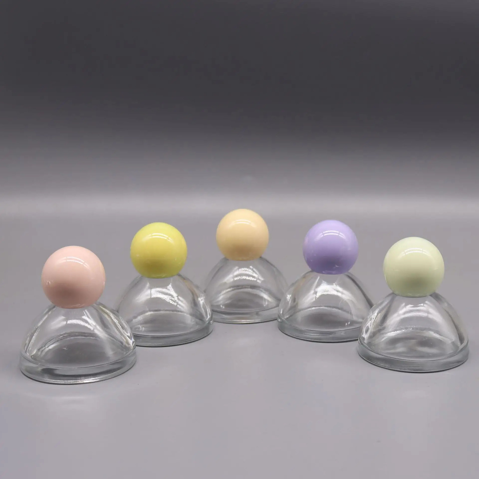 30ML Tapered Premium Perfume Bottle Snap Bottle Portable Perfume Dispenser Bottle Coloured Ball Cap Glass Spray Bottles 241225