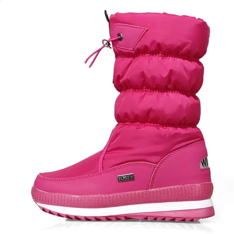 Women Snow Boots Platform Winter Boots Thick Plush Waterproof Non-slip Boots Fashion Women Winter Shoes Warm Fur Botas mujer241226