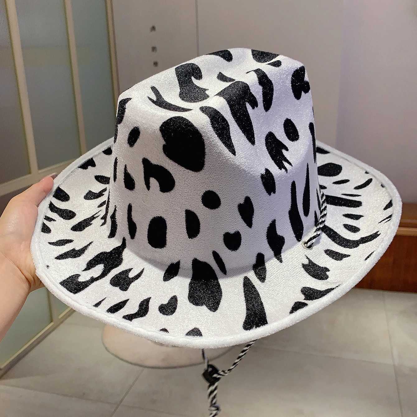 KAMMPT Western Design Pink Cowboy Hat Womens Performance Rope Fancy Dr Hat Fashion Feather Decoration Travel Outdoor Hat W241225
