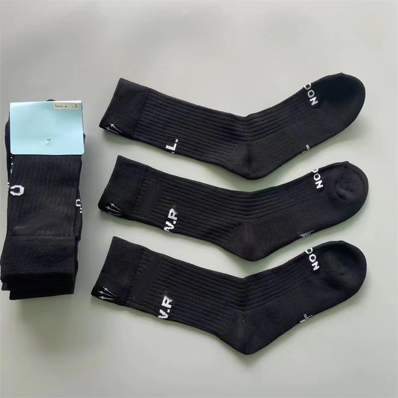 mens socks designer socks nocta sock long towel bottom embroidery sports socks
