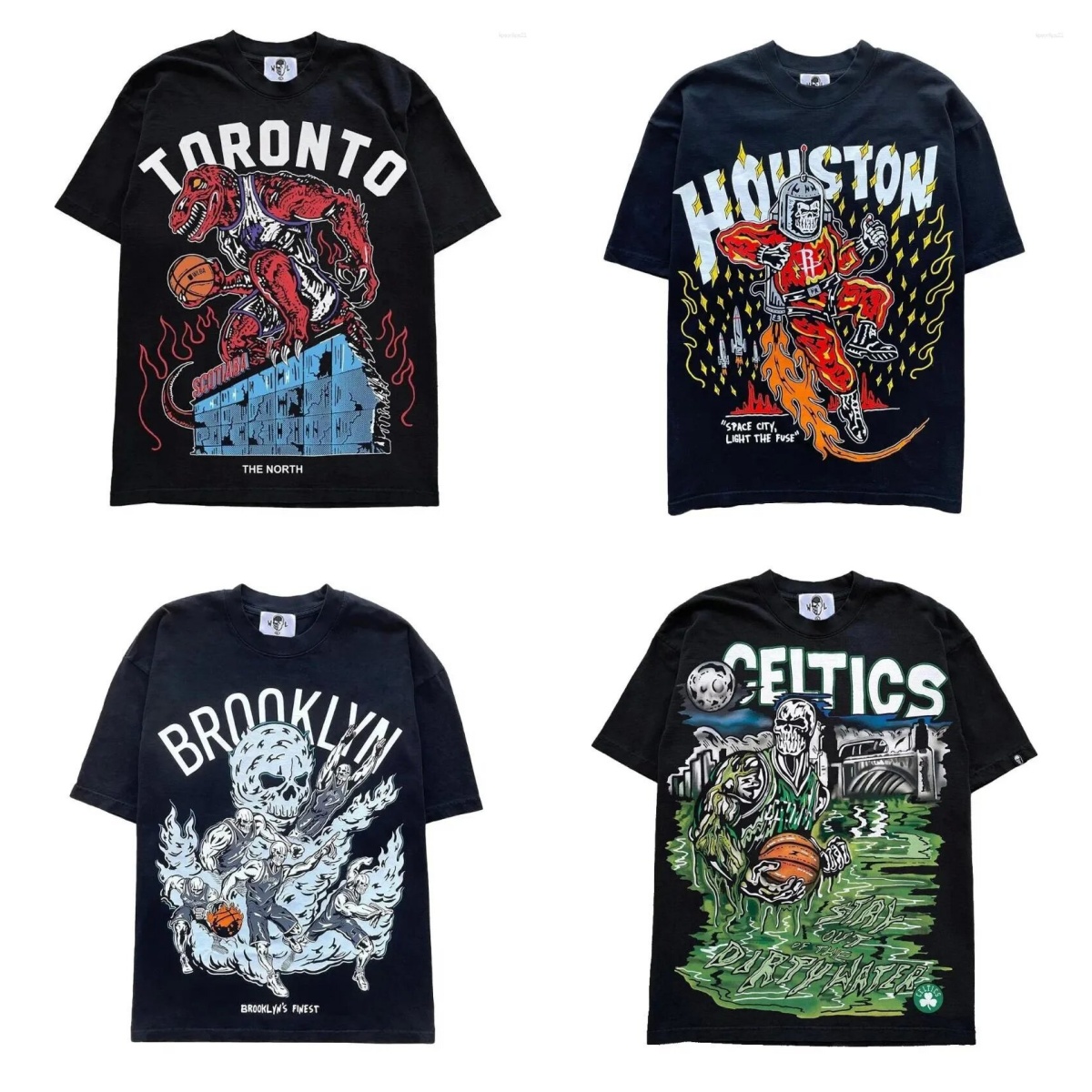 Blutosatire Boxy Men's T-Shirts designer t shirt graphic tee American Hiphop Print Casual Harajuku Streetwear Tops Men Clothes SIZE S-3XL