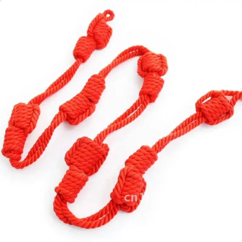 Sexy Fetish Harnes Lingerie of Binding Cotton Rope with Movable Retainer for Couple Bdsm Slave Bondage Shibari Flirting Sex Toys 241226
