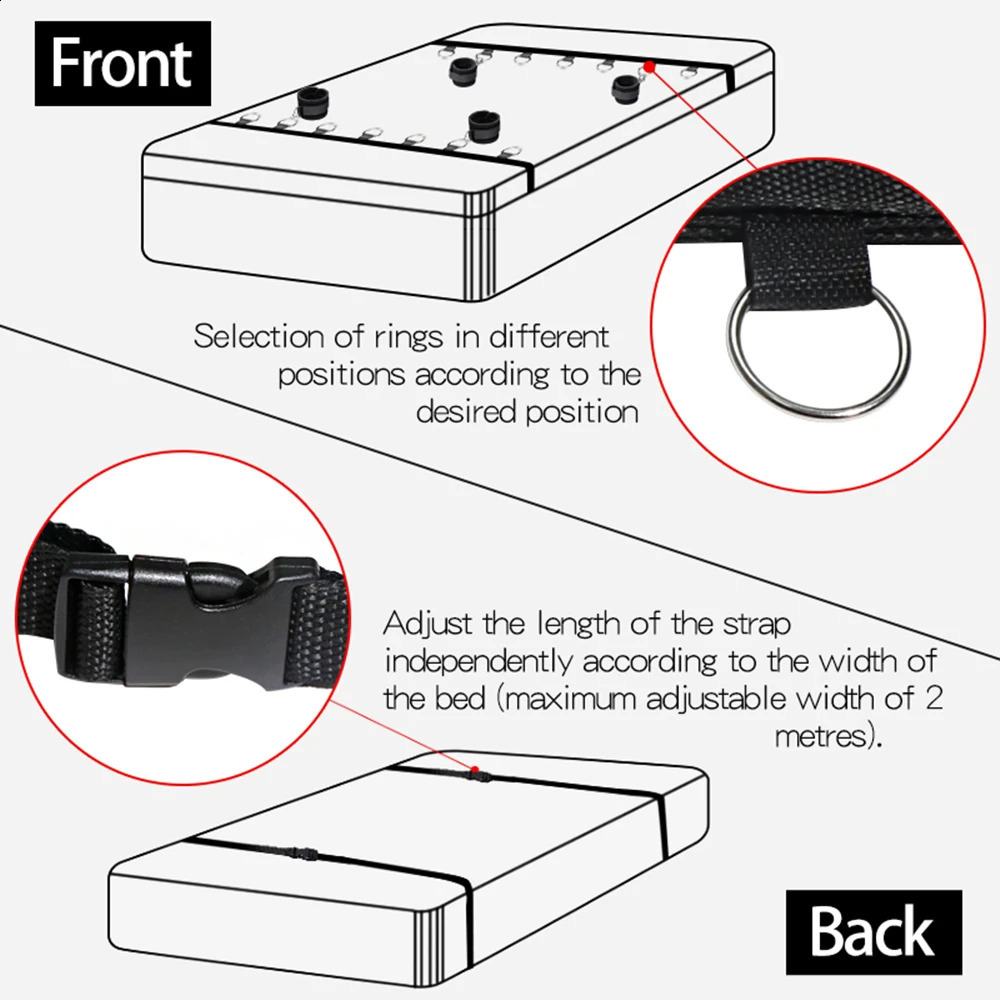 Sex Bondage BDSM Kit Restraints Set Sex Toys with Hand Cuffs Ankle Cuff Slave On The Bed Open Leg Flirt Toys for Women Couples 241226