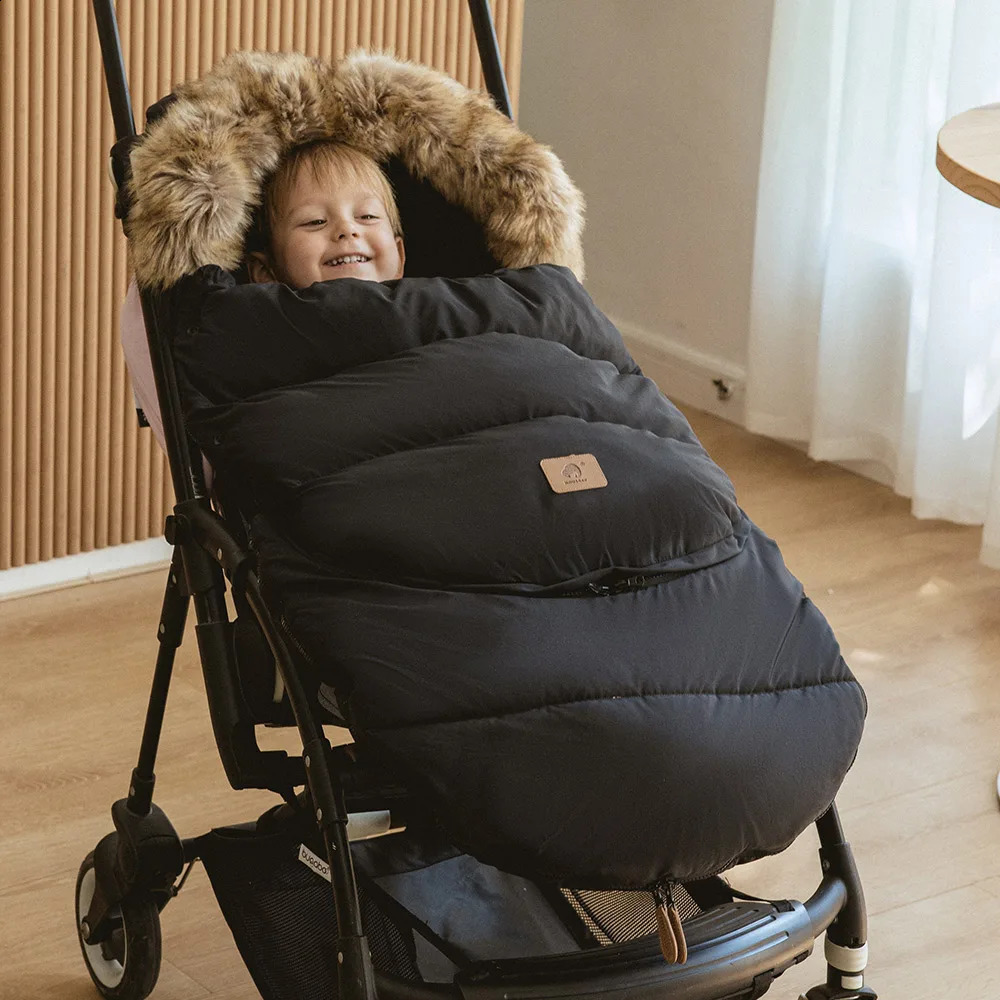 Baby Stroller Footmuff 036Months born Envelope For Discharge Removable Size Universal Pram Sack Windproof Accessories 241225