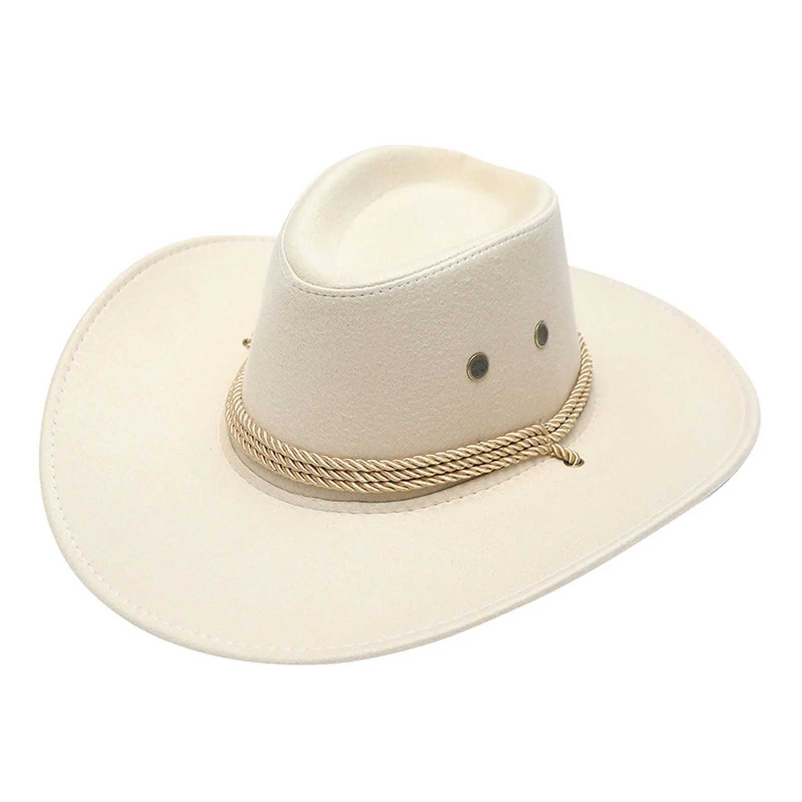 Western cowboy costume suede leather edge vest bandana felt hat Halloween wild Western cowboy girl cosplay party Dr. Up W241225