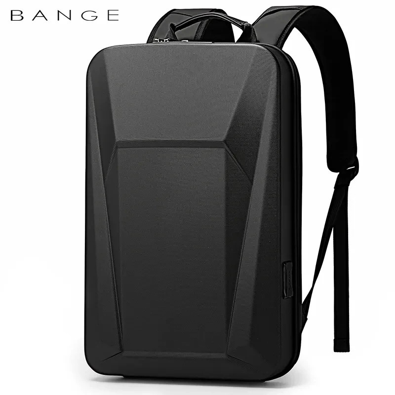 BANGE Backpack Multifunction Hard Shell Series Men Anti Theft Waterproof Laptop Male Backpack Business Password 241225