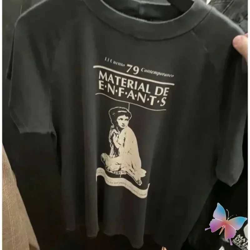 enfants riches deprime t shirt enfants riches deprime tshirt Men's T-Shirts Vinatge Black Riches T-shirt Womens portrait photo short loose ERD top T-shirt c2e