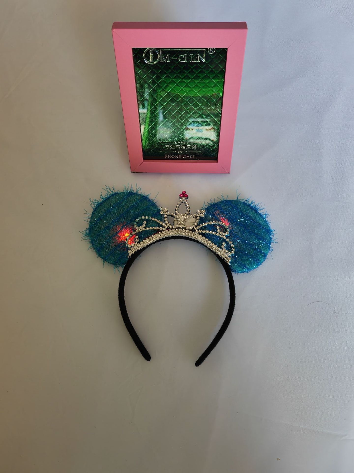Crown glowing headband new version sweet and cute street vendor source wholesale internet famous headwear hot selling