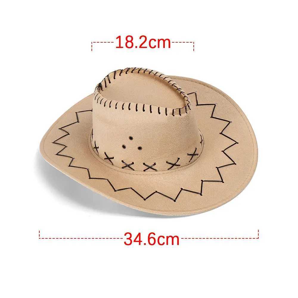 Western Heear C Women Men Hat Wild West Fancy Cowgirl practical hat W241225