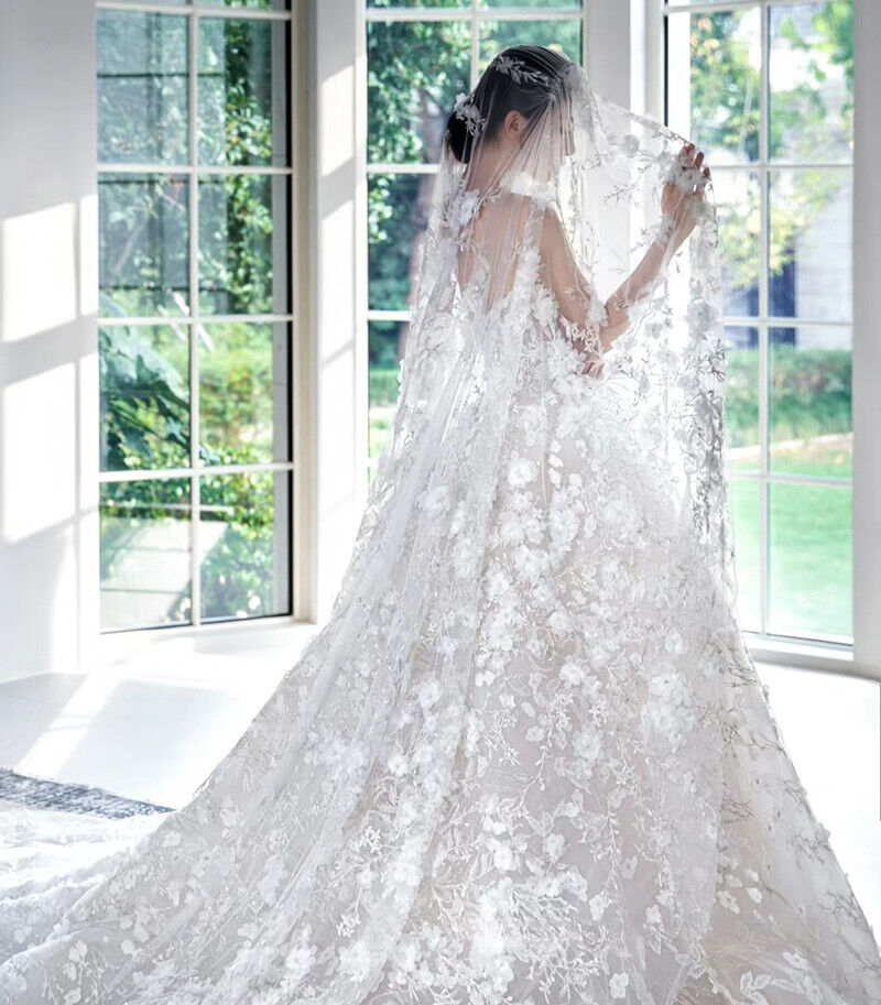 Modest V Neck Wedding Dresses Lace Sleeveless Bridal Gowns Sheer Illusion Appliqued Brides Gowns Plus Size Robe De Mariee Custom Made 04