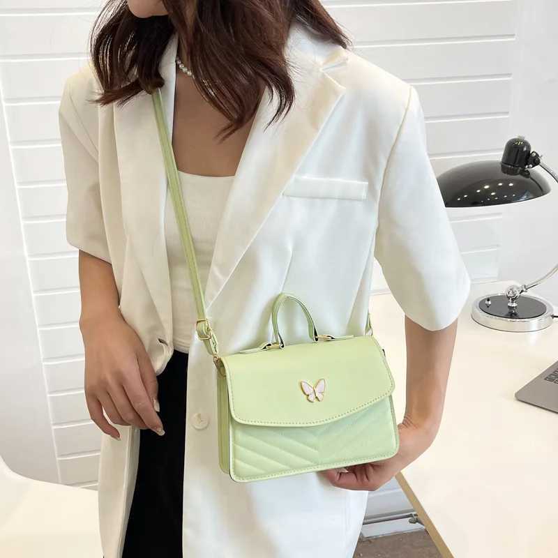 casual fi crossbody bag new Korean style womens bag pure color shoulder bag niche versatile sahel small square bag wo...XJ241225