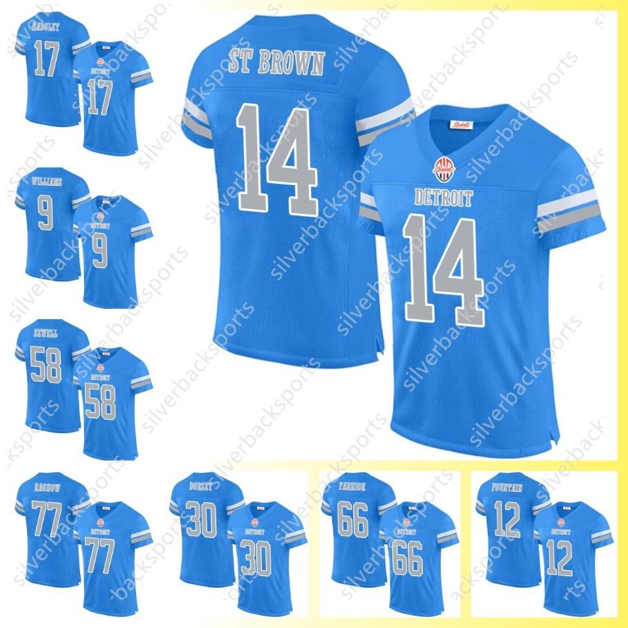 Men'sYouthWomen's Custom football jerseys 97 Idan 32 D'Andre 70 Dan 88 T.J. 58 Penei All sewn any name any number American game footbal