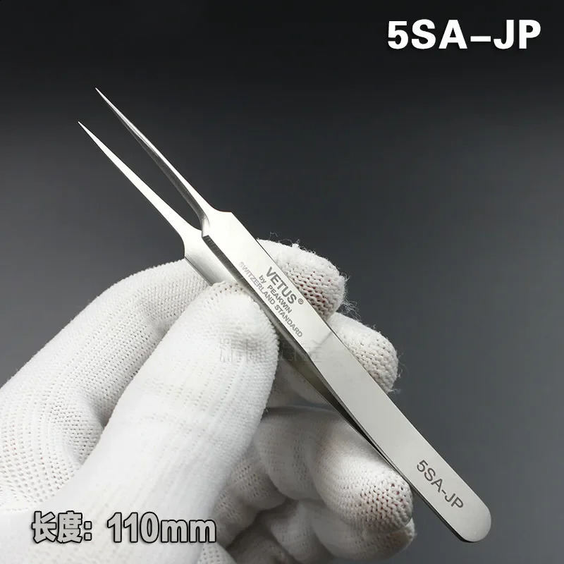 100% Original VETUS JP Series Premium Tweezers for Eyelash Extensions Anti-static Hyperfine High Precision Makeup Pinzas 241223